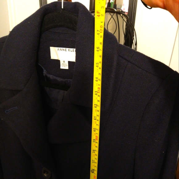 Anne Klein size 8 Wool trench coat (new years deals!!!!!) - Picture 9 of 9
